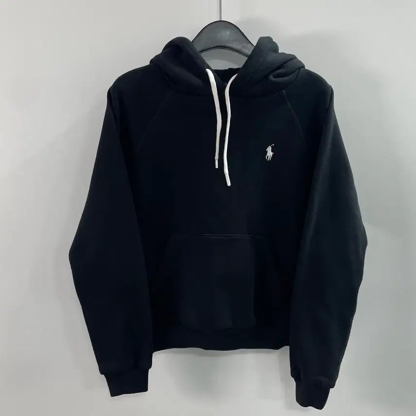 [BUNJANG] Polo Ralph Lauren Women's Pony Black Hoodie / 폴로 랄프로렌 우먼스 포니 블랙 후드티 (on.558)