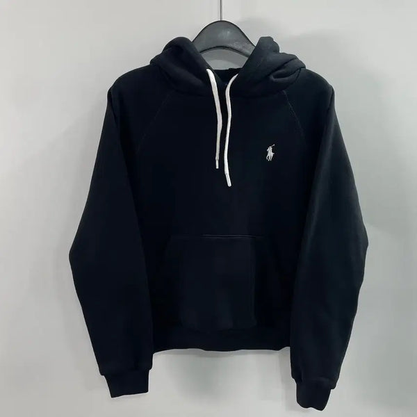[BUNJANG] Polo Ralph Lauren Women's Pony Black Hoodie / 폴로 랄프로렌 우먼스 포니 블랙 후드티 (on.558)