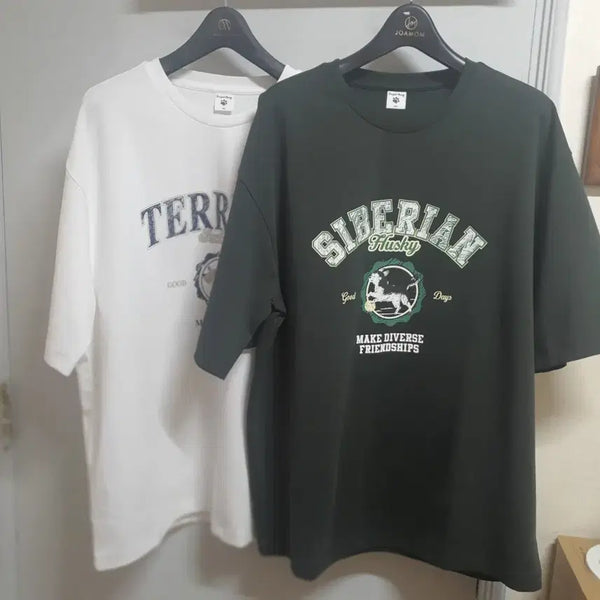 [BUNJANG] Project M Unisex T-Shirts (Set of 2) / (새상품)프로젝트 M남여 공용 티 2장