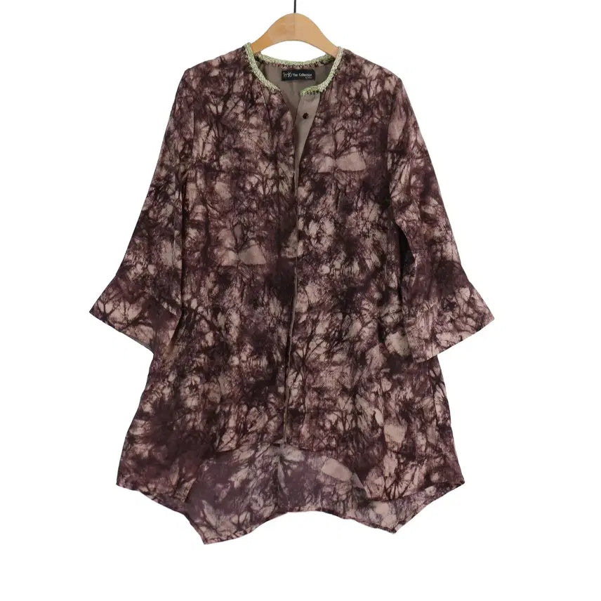 [BUNJANG] BoKo The Collection Rayon 100% Tie-Dye Pattern Long Open Jacket / BoKo The Collection 인견100 롱 자켓 66 오픈 자켓