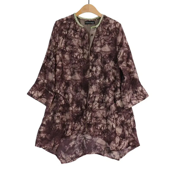 [BUNJANG] BoKo The Collection Rayon 100% Tie-Dye Pattern Long Open Jacket / BoKo The Collection 인견100 롱 자켓 66 오픈 자켓