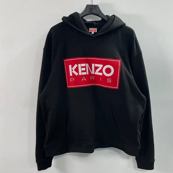[BUNJANG] Kenzo Patch Logo Oversized Hoodie / 겐조 패치 로고 오버사이즈드 후드티 (on.1068)