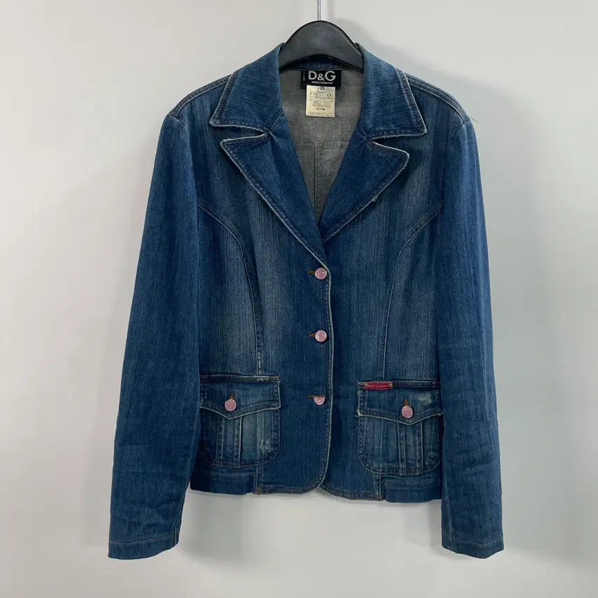 [BUNJANG] Dolce & Gabbana Women's Denim Blazer / 돌체앤가바나 우먼스 데님 블레이저 (on.1066)