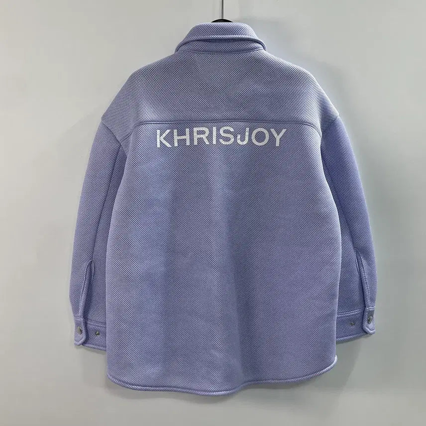 [BUNJANG] Chrisjoy Mesh Big Logo Jacket / 크리스조이 매쉬 빅로고 자켓 (on.1037)
