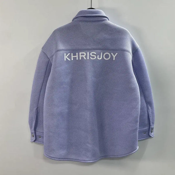 [BUNJANG] Chrisjoy Mesh Big Logo Jacket / 크리스조이 매쉬 빅로고 자켓 (on.1037)