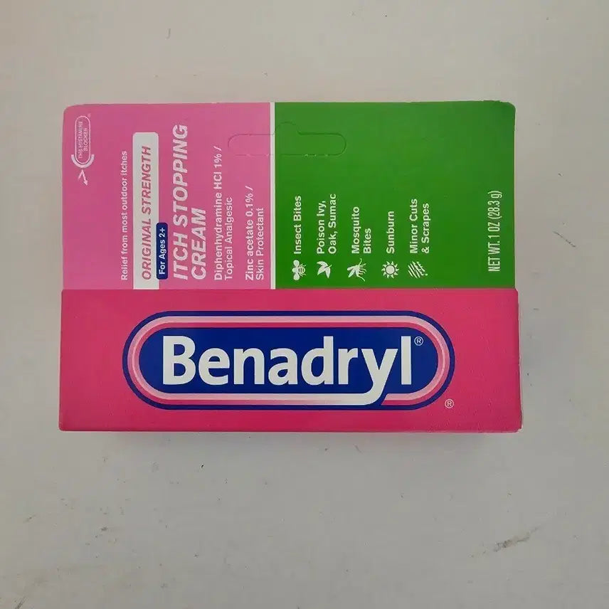 [BUNJANG] Benadryl Anti-Itch Cream Original Strength 28.3g / 베나드릴 가려움증 크림 오리지널 스트렝스
