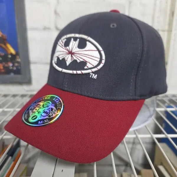 [BUNJANG] Batman Justice League Wool Ball Cap / 배트맨 볼캡 저스티스리그 울 간절기~겨울 야구모자 (58~59) KH42
