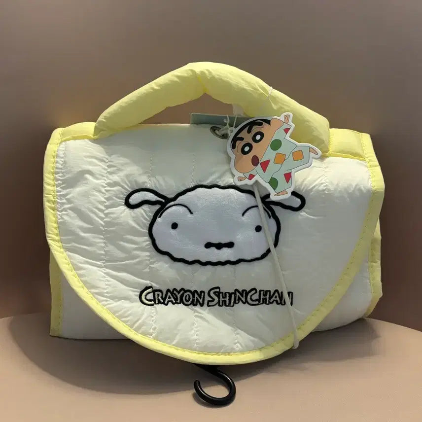 [BUNJANG] Crayon Shin-chan Shiro Coin Pouch / 짱구 캐릭터 파우치(흰둥이) (새상품택O)
