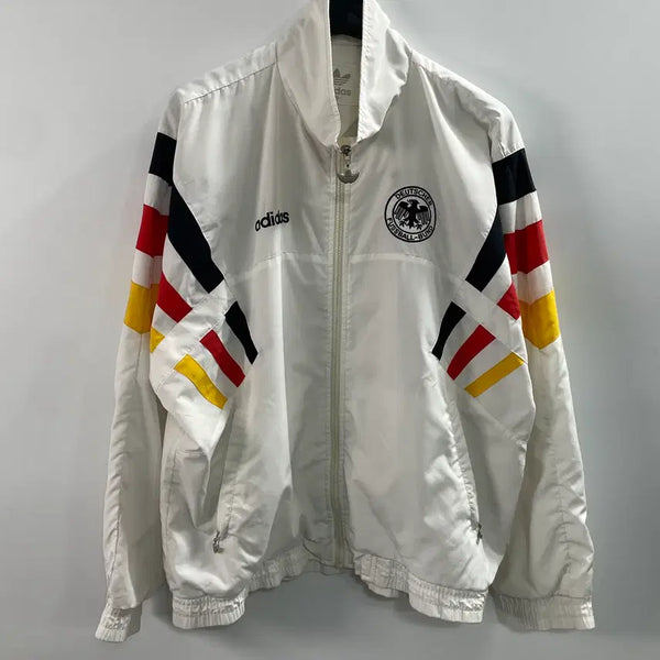 [BUNJANG] 1996 Adidas Germany Woven Track Jacket / 90s 아디다스 독일 1996 우븐 바람막이 트랙 자켓 (on.1064)