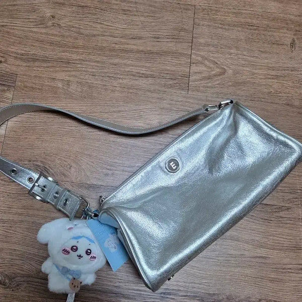 [BUNJANG] Minuitmut Brett Bag Silver Pink / 미닛뮤트 브렛백 실버 핑크 더스트백o