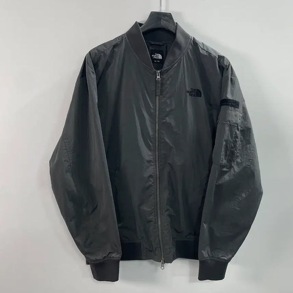 [BUNJANG] The North Face Two-Way Nylon Windbreaker Bomber Jacket / 노스페이스 투웨이 나일론 윈드브레이커 봄버 자켓 (on.805)