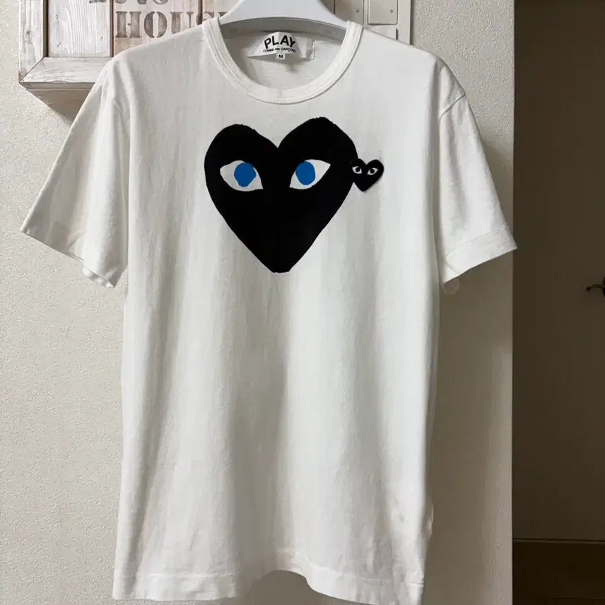 [BUNJANG] Comme des Garçons Play Black Heart T-Shirt / 꼼데가르송 블랙하트 반팔티