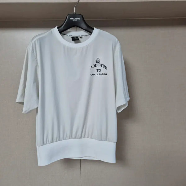 [BUNJANG] Challenger Premium Golf Women's Functional Short-Sleeve Shirt / s)챌린저 프리미엄골프 여성 기능성 반팔