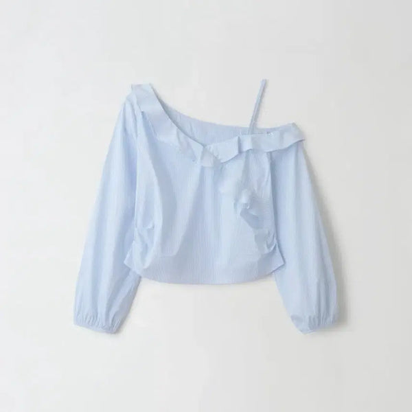 [BUNJANG] Sobershop Pure Blouse (Stripe) / 소버샵 pure blouse (stripe)
