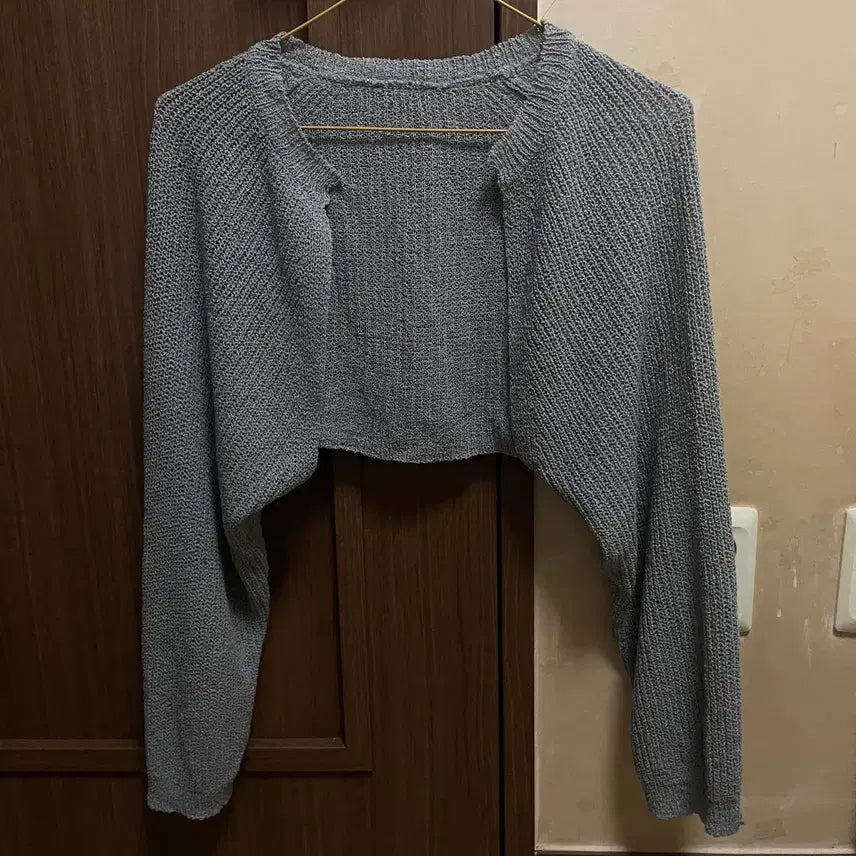 [BUNJANG] Cropped Bolero Cardigan / 여름 크롭 가디건 볼레로 가디건 여름 가디건 부클 가디건