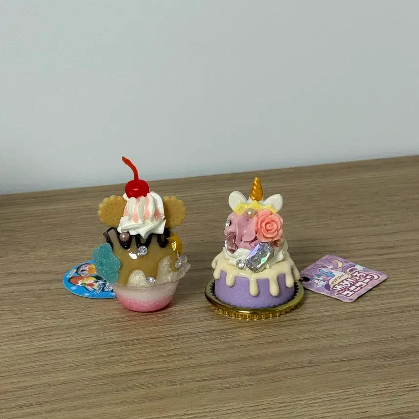 [BUNJANG] Vintage Japanese Dessert Gachapon Figure Keychain Set / 세트) 빈티지 고전 갸루 일본 디저트 가챠 피규어 키링