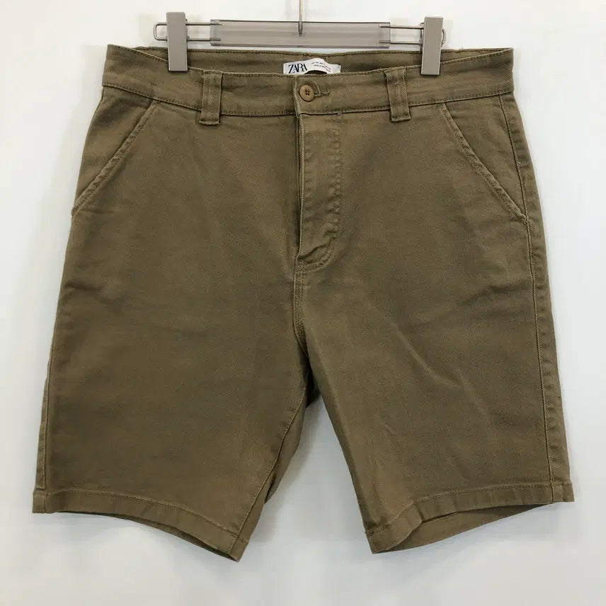 [BUNJANG] Zara Garment Bermuda Shorts 34 Inch / 자라 가먼트 버뮤다쇼츠 34 인치