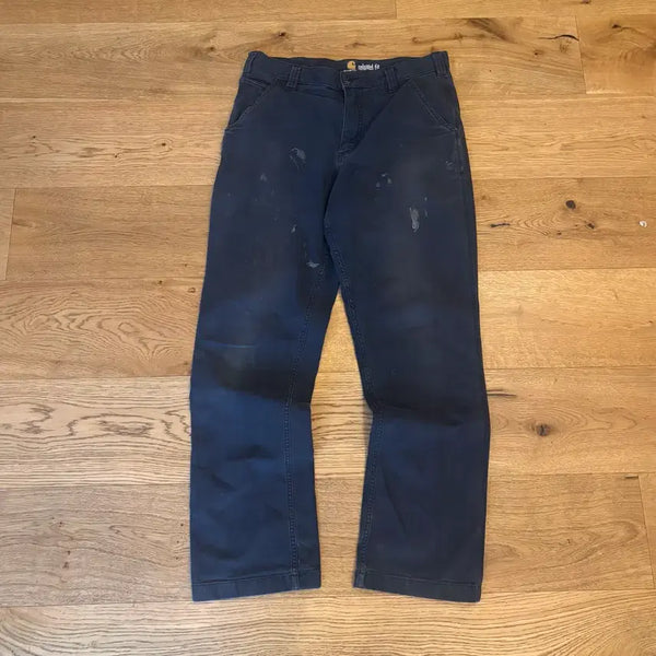 [BUNJANG] Carhartt Work Pants Navy / 칼하트 워크 팬츠 네이비
