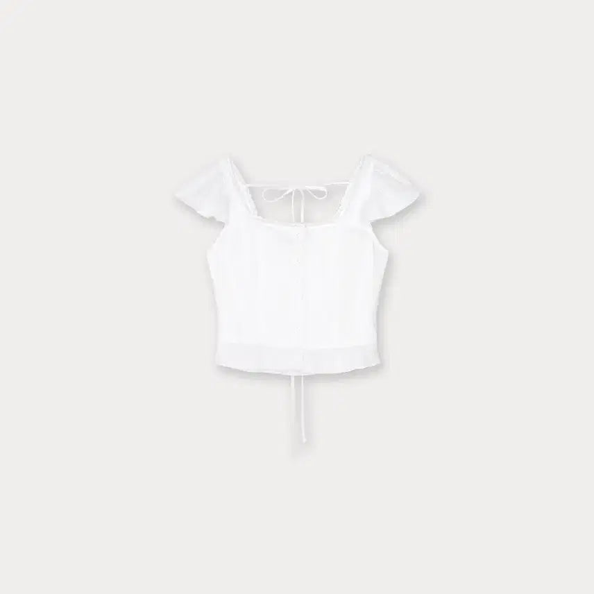 [BUNJANG] ONT Lace Line Blouse (Size S) / 온트 레이스 라인 블라우스 S