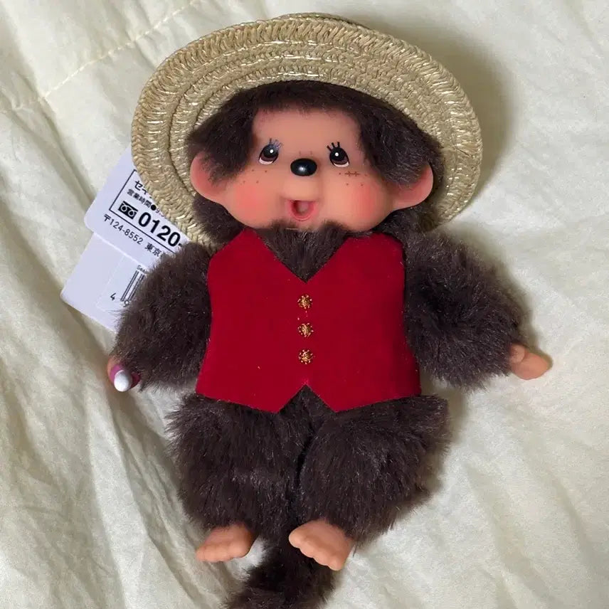 [BUNJANG] Monchhichi x One Piece Collaboration Mascot Keychain / 몬치치 원피스 마스코트 키링