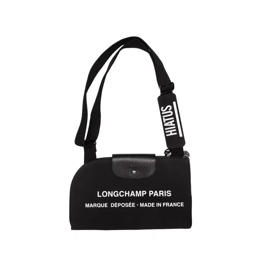 [BUNJANG] Hood By Air x Longchamp 18SS Crossbody Bag - Black - One Size / 후드바이에어 X 롱샴 - 18SS 크로스백 - 블랙 - ONE
