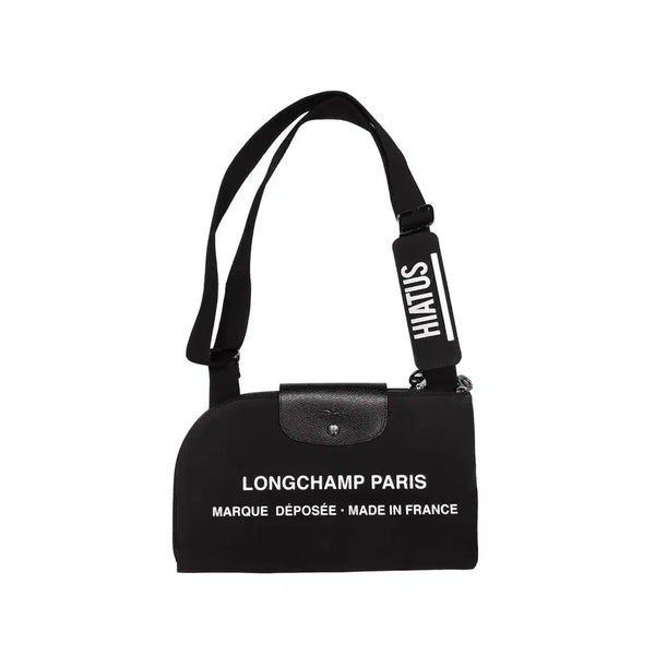 [BUNJANG] Hood By Air x Longchamp 18SS Crossbody Bag - Black - One Size / 후드바이에어 X 롱샴 - 18SS 크로스백 - 블랙 - ONE