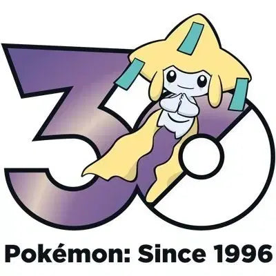 [BUNJANG] Pokemon 30th Anniversary Jirachi Logo Sticker / 포켓몬 30주년 로고스티커 지라치