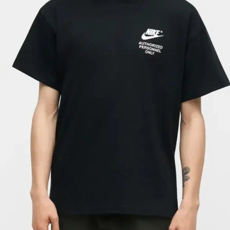 [BUNJANG] Nike NSW Authorized Personnel T-Shirt / 나이키 NSW 오서라이즈 퍼스널 반팔티