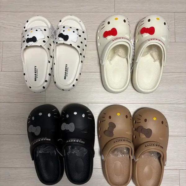[BUNJANG] Sanrio Hello Kitty Cushion Sandals / 산리오 키티 쿠션 샌들 저렴하게 판매합니다. (새상품)