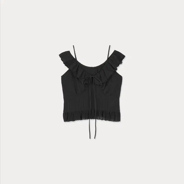 [BUNJANG] OHTAKE Wendy Blouse Black / 온트 웬디 블라우스 블랙