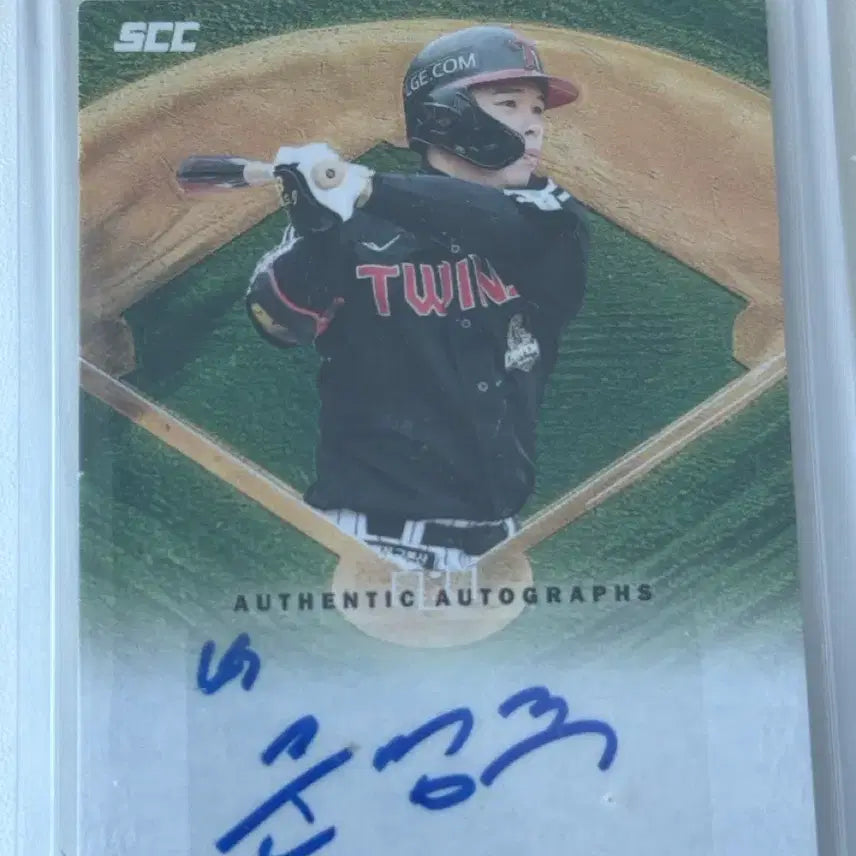 [BUNJANG] KBO Moon Sung-ju Auto Card / kbo 문성주 오토 카드 (lg 문성주 친필카드)