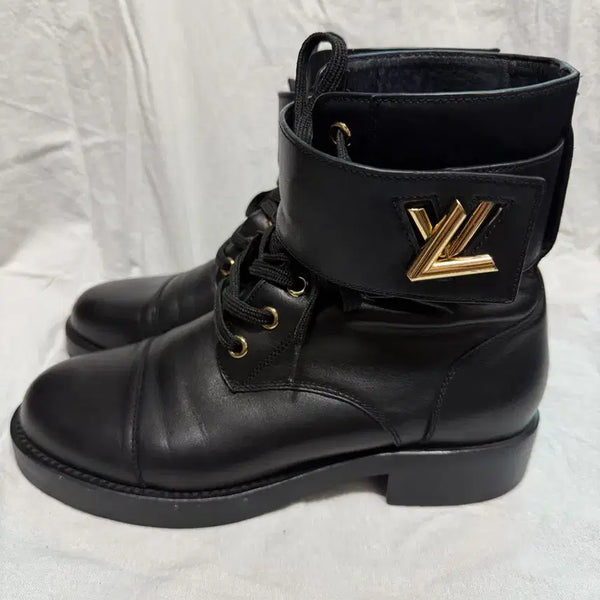 [BUNJANG] Louis Vuitton Wonderland Ankle Boots Black 36 / 루이비통 원더랜드 앵클 부츠 블랙 36
