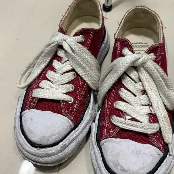 [BUNJANG] Mihara Yasuhiro Red Sneakers / 미하라 야스히로 레드 42