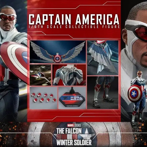 [BUNJANG] Hot Toys 1/6 Falcon and the Winter Soldier Version Falcon Figure / 핫토이 1/6 팔콘 앤 윈터솔져 버전 팔콘 (박스x)