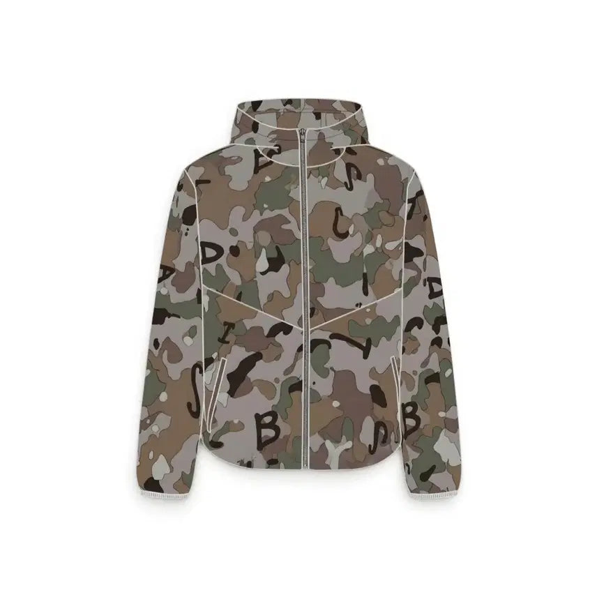 [BUNJANG] IAB STUDIO Camo Wind Jacket / [아이앱 스튜디오] 카모 자켓