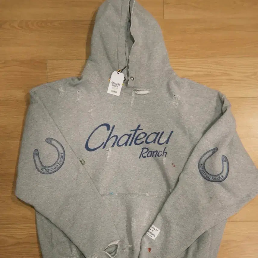 [BUNJANG] Gallery Department Chateau Ranch Horseshoe Hoodie / 갤러리 디파트먼트 샤토 랜치 홀스슈 후드티