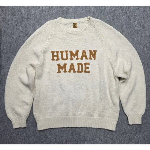 [BUNJANG] Human Made Rabbit Raglan Knit Sweater 2XL / 휴먼 메이드 래빗 래글런 니트 스웨터 2XL