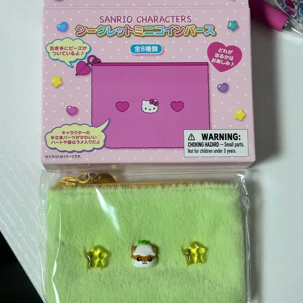 [BUNJANG] Sanrio Kuriring Chibitomo Tokimeki Pouch / 산리오 쿠리링 치비토모 토키메키  파우치