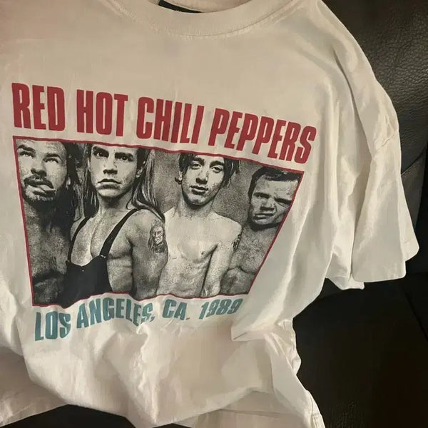 [BUNJANG] Red Hot Chili Peppers Oversized T-Shirt 2XL / 레드 핫 칠리 페퍼스 반팔 티셔츠 오버사이즈 2xl
