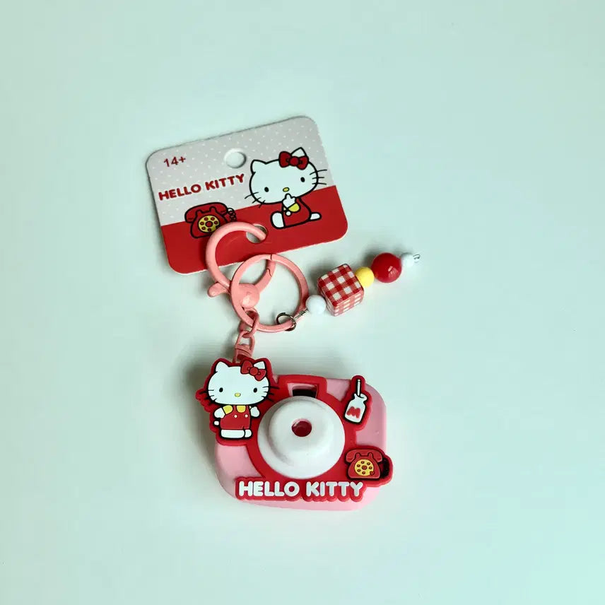 [BUNJANG] Hello Kitty Mini Beam Keychain / [새상품] 헬로키티 미니빔 키링