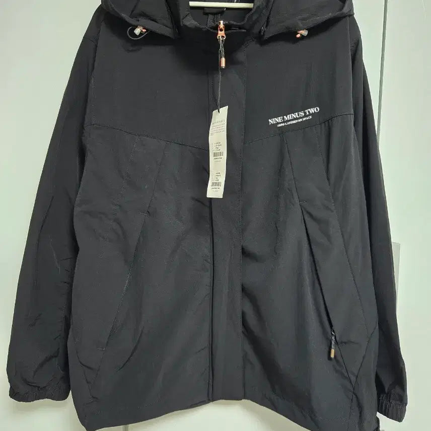 [BUNJANG] Nine Minus Two Hooded Jacket Black / 나인 마이너스 투 후드 자켓 블랙