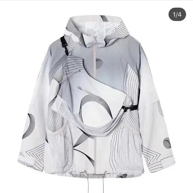 [BUNJANG] Nondisclose I4P Wave Jacket (L) / 논디스클로즈 I4P 웨이브 자켓
