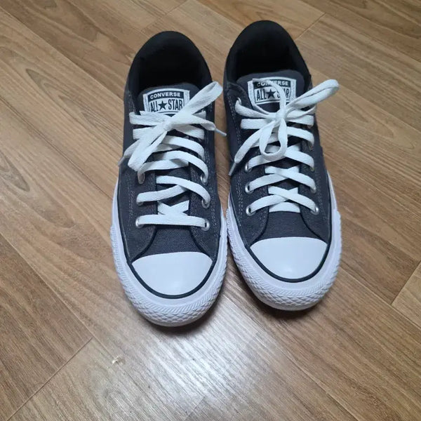 [BUNJANG] Converse Chuck Taylor All Star Malden Street Low Top Dark Grey / 컨버스 척 테일러 올스타 말든 스트리트 로우 탑