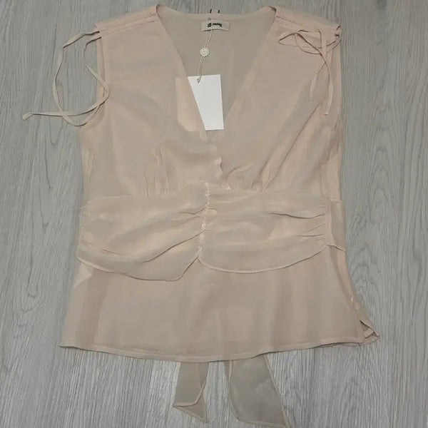 [BUNJANG] Glowny Lina Shirring Top / 글로니 리나 셔링 탑
