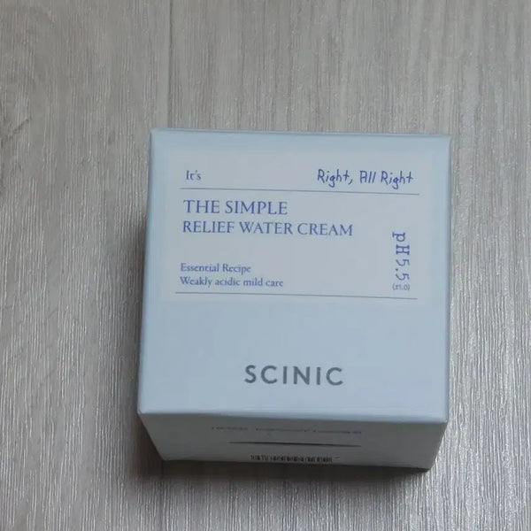 [BUNJANG] Scentence The Simple Relief Moisture Cream 80ml / 싸이닉 더 심플 릴리프 수분크림 80ml