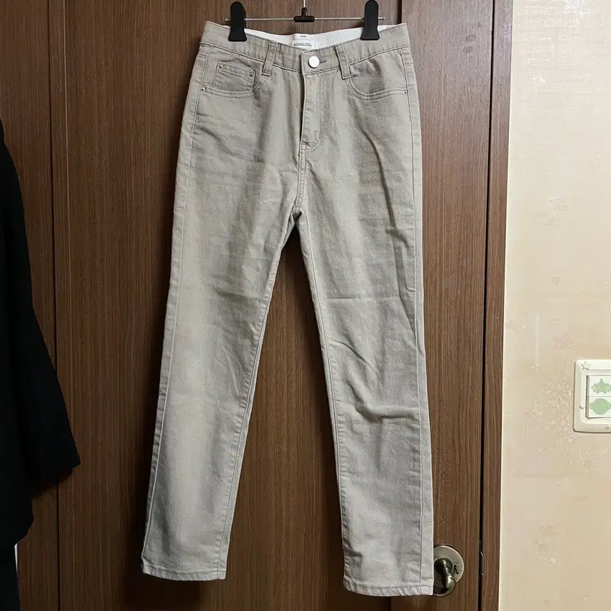 [BUNJANG] Gray Denim Pants (Size S) / 그레이 바지 데님 바지 s