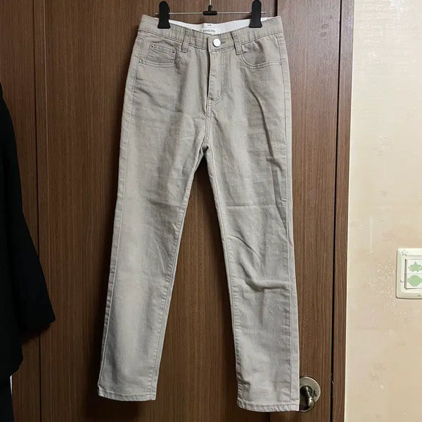 [BUNJANG] Gray Denim Pants (Size S) / 그레이 바지 데님 바지 s