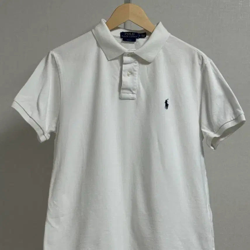 [BUNJANG] Polo Ralph Lauren White Polo Shirt / [L]폴로 카라티 화이트
