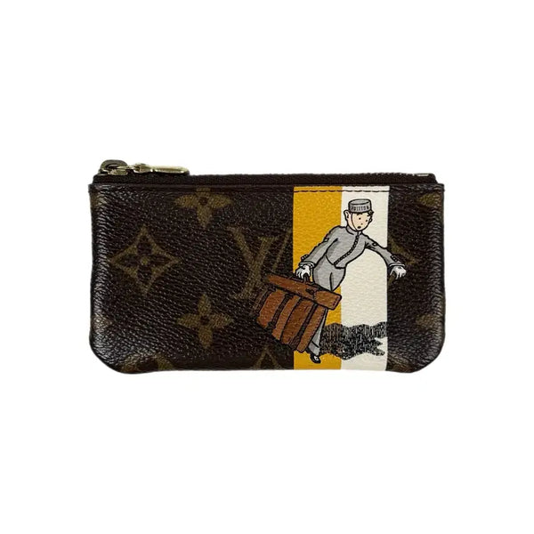 [BUNJANG] Louis Vuitton Groom Pochette Key Chain Coin Purse M60033 Monogram Canvas / [정품] 루이비통 그룸 포쉐트 키 체인 동전지갑 M60033