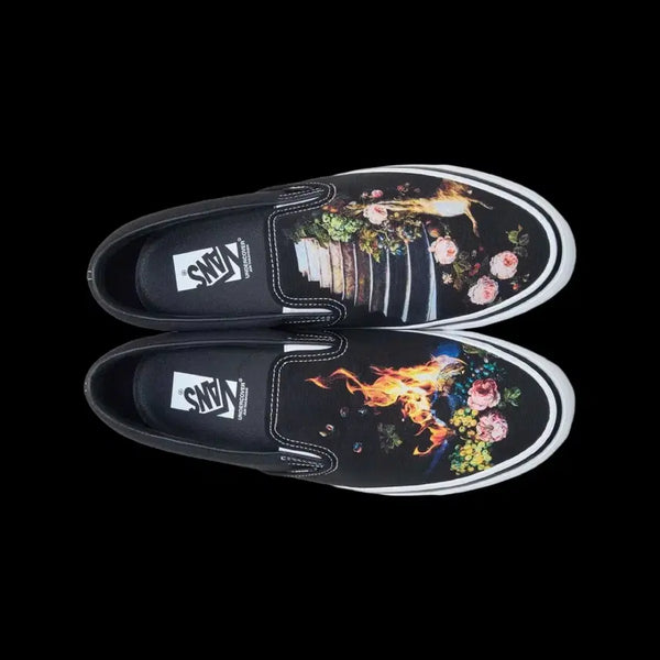 [BUNJANG] Undercover x Vans Slip-On '98 Black / [285]언더커버 반스 슬립온 98 블랙